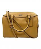 COACHコーチ）の古着「2WAYバッグ」｜イエロー