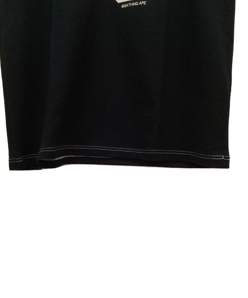 A BATHING APE（ア ベイシング エイプ）A BATHING APE (ア ベイシング エイプ) 半袖カットソー ブラック サイズ:XLの古着・服飾アイテム