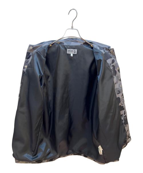 URSUS BAPE（アーサスベイプ）URSUS BAPE (アーサスベイプ) コーチジャケット グレー サイズ:XLの古着・服飾アイテム