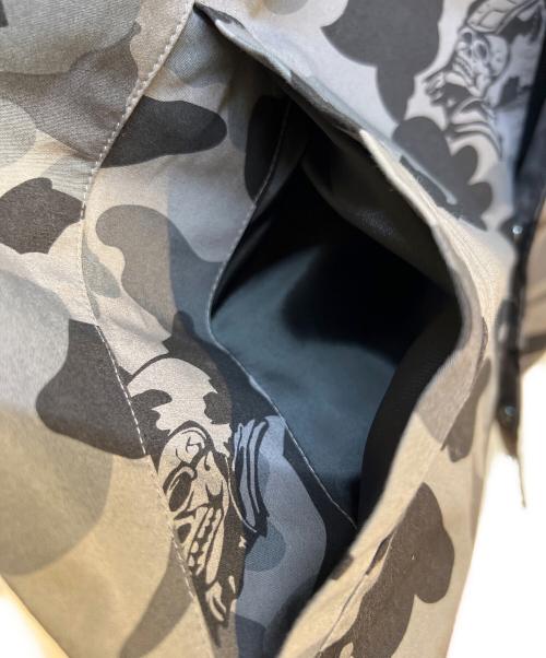 URSUS BAPE（アーサスベイプ）URSUS BAPE (アーサスベイプ) コーチジャケット グレー サイズ:XLの古着・服飾アイテム