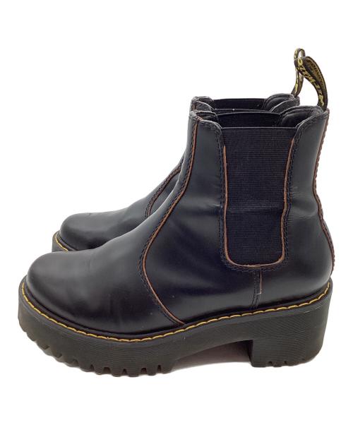 Dr.Martens（ドクターマーチン）Dr.Martens (ドクターマーチン) サイドゴアブーツ ブラック サイズ:24の古着・服飾アイテム