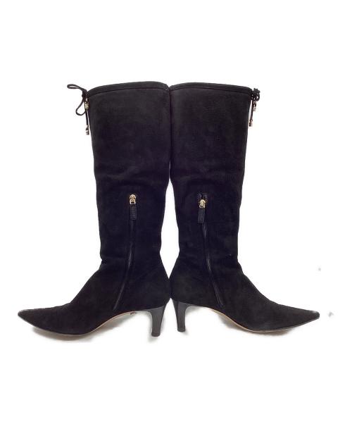 GUCCI（グッチ）GUCCI (グッチ) ロングブーツ ブラック サイズ:23.5の古着・服飾アイテム