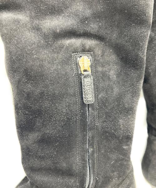 GUCCI（グッチ）GUCCI (グッチ) ロングブーツ ブラック サイズ:23.5の古着・服飾アイテム