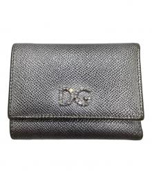 DOLCE & GABBANA（ドルチェ＆ガッバーナ）の古着「コンパクトウォレット」｜シルバー
