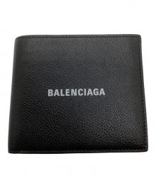 BALENCIAGA（バレンシアガ）の古着「2つ折り財布」｜ブラック
