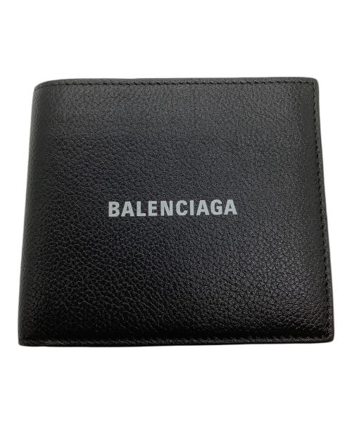 BALENCIAGA（バレンシアガ）BALENCIAGA (バレンシアガ) 2つ折り財布 ブラックの古着・服飾アイテム
