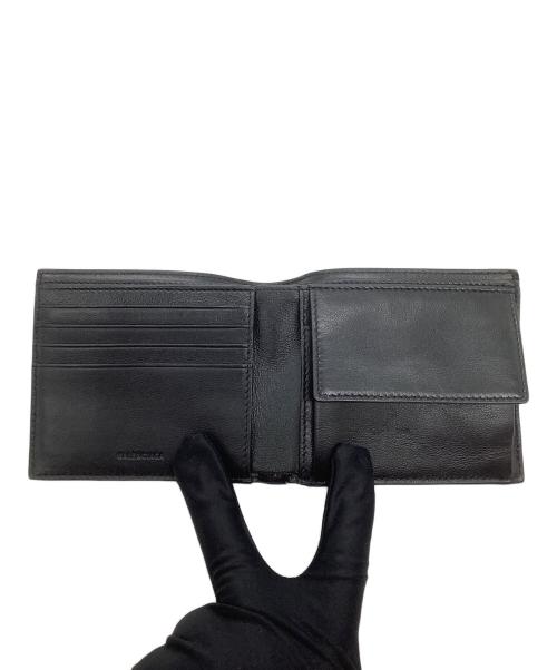 BALENCIAGA（バレンシアガ）BALENCIAGA (バレンシアガ) 2つ折り財布 ブラックの古着・服飾アイテム
