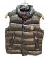 MONCLER（モンクレール）の古着「ダウンベスト」｜ブラック