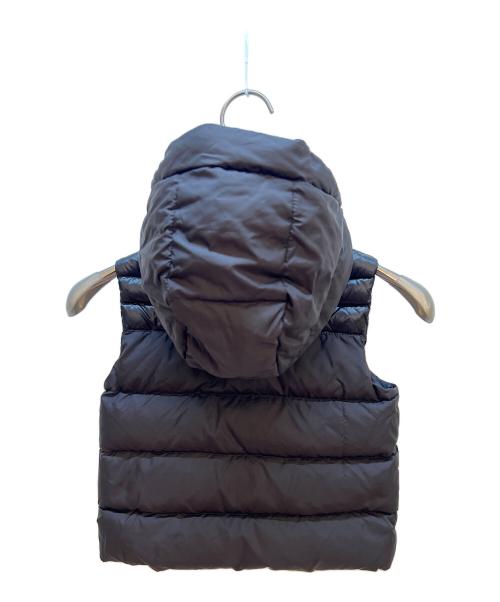 MONCLER（モンクレール）MONCLER (モンクレール) ダウンベスト ブラック サイズ:92の古着・服飾アイテム