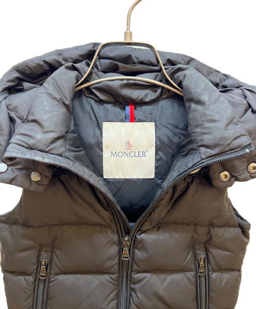 MONCLER（モンクレール）MONCLER (モンクレール) ダウンベスト ブラック サイズ:92の古着・服飾アイテム