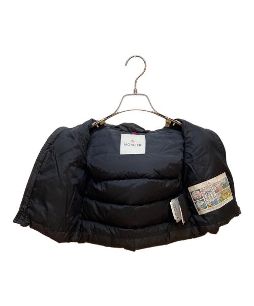 MONCLER（モンクレール）MONCLER (モンクレール) ダウンベスト ブラック サイズ:92の古着・服飾アイテム