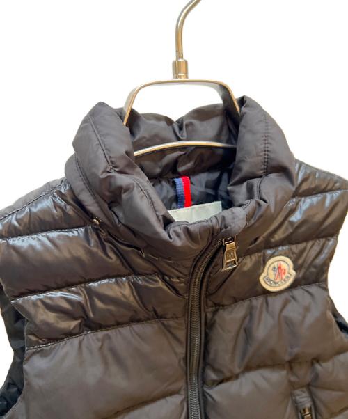 MONCLER（モンクレール）MONCLER (モンクレール) ダウンベスト ブラック サイズ:92の古着・服飾アイテム