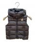 MONCLER（モンクレール）の古着「ダウンベスト」｜ブラック