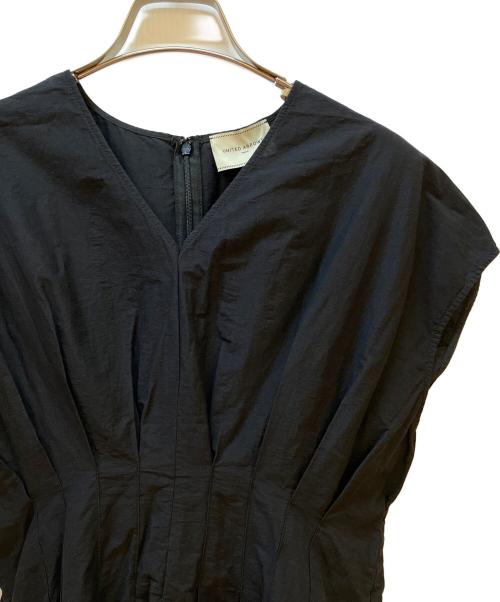 UNITED ARROWS TOKYO（ユナイテッドアローズトウキョウ）UNITED ARROWS TOKYO (ユナイテッドアローズトウキョウ) ノースリーブワンピース ブラック サイズ:FREE 未使用品の古着・服飾アイテム