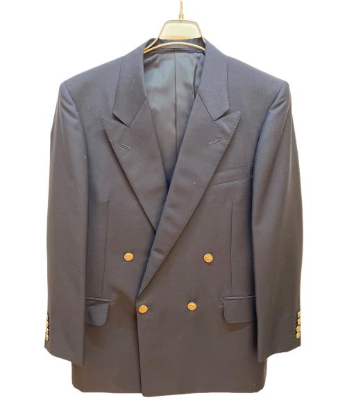 Burberry's（バーバリー）Burberry's (バーバリーズ) ダブルセットアップスーツ ネイビー サイズ:170AB5の古着・服飾アイテム