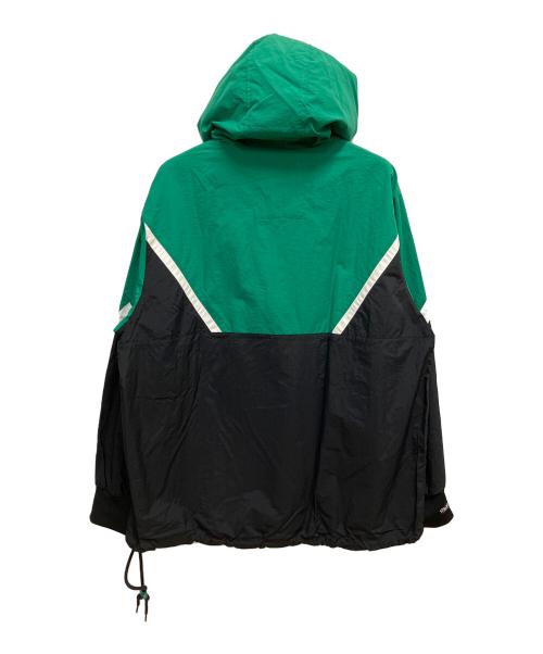 MITCHELL & NESS（ミッチェルアンドネス）MITCHELL & NESS (ミッチェルアンドネス) アノラックパーカー グリーン×ブラック サイズ:SIZE LL 未使用品の古着・服飾アイテム