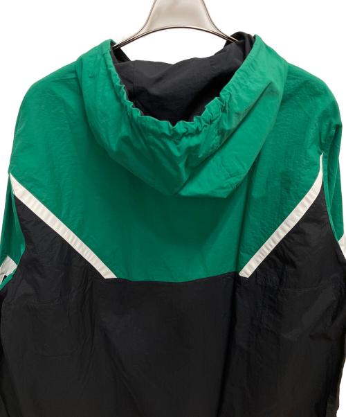 MITCHELL & NESS（ミッチェルアンドネス）MITCHELL & NESS (ミッチェルアンドネス) アノラックパーカー グリーン×ブラック サイズ:SIZE LL 未使用品の古着・服飾アイテム