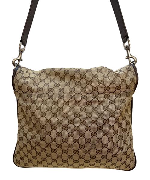 GUCCI（グッチ）GUCCI (グッチ) ショルダーバッグ/GG・シェリーライン ベージュの古着・服飾アイテム