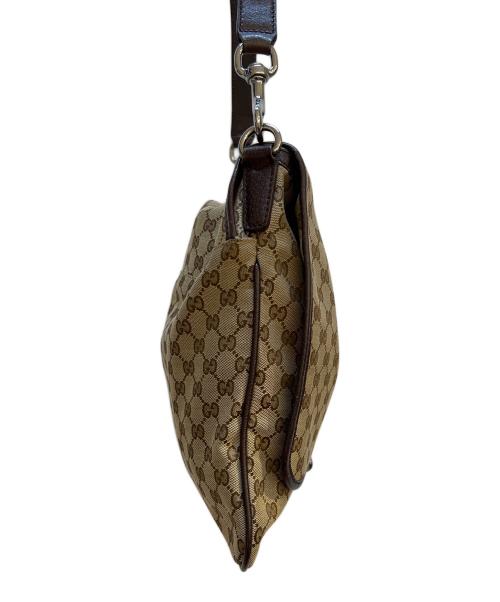 GUCCI（グッチ）GUCCI (グッチ) ショルダーバッグ/GG・シェリーライン ベージュの古着・服飾アイテム