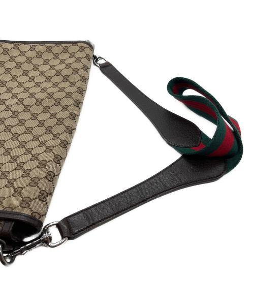 GUCCI（グッチ）GUCCI (グッチ) ショルダーバッグ/GG・シェリーライン ベージュの古着・服飾アイテム
