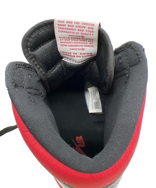 NIKE（ナイキ）NIKE (ナイキ) ハイカットスニーカー ブラック×レッド サイズ:28の古着・服飾アイテム