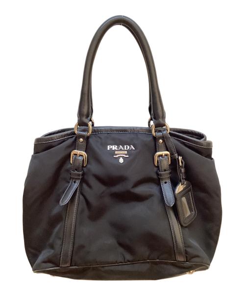 PRADA（プラダ）PRADA (プラダ) ハンドバッグ インディゴの古着・服飾アイテム