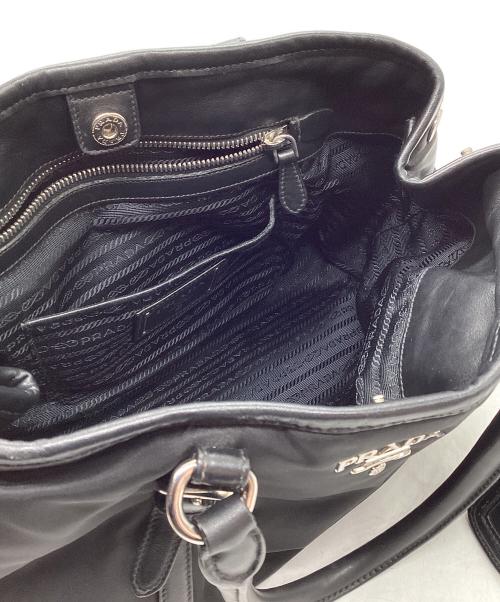 PRADA（プラダ）PRADA (プラダ) ハンドバッグ インディゴの古着・服飾アイテム