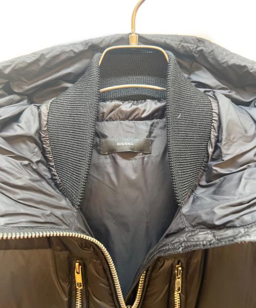 DIESEL（ディーゼル）DIESEL (ディーゼル) ダウンコート ブラック サイズ:XSの古着・服飾アイテム