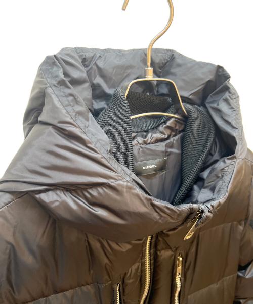 DIESEL（ディーゼル）DIESEL (ディーゼル) ダウンコート ブラック サイズ:XSの古着・服飾アイテム