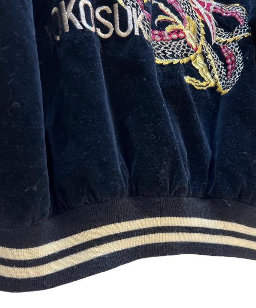 SLIDER（スライダー）SLIDER (スライダー) ベロアスカジャン ブラック サイズ:Lの古着・服飾アイテム