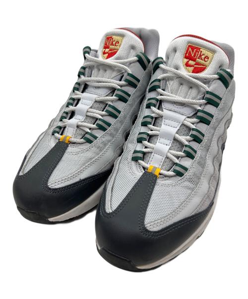 NIKE（ナイキ）NIKE (ナイキ) ローカットスニーカー ホワイト×グリーン サイズ:27の古着・服飾アイテム
