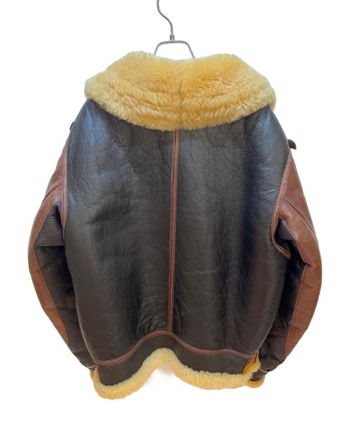 Willis&Geiger（ウィルスガイガー）Willis&Geiger (ウィルスガイガー) フライトジャケット ブラウン サイズ:44の古着・服飾アイテム