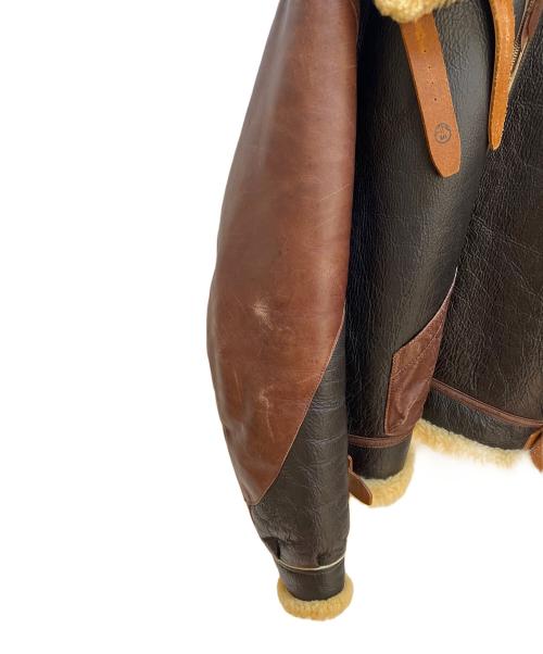 Willis&Geiger（ウィルスガイガー）Willis&Geiger (ウィルスガイガー) フライトジャケット ブラウン サイズ:44の古着・服飾アイテム