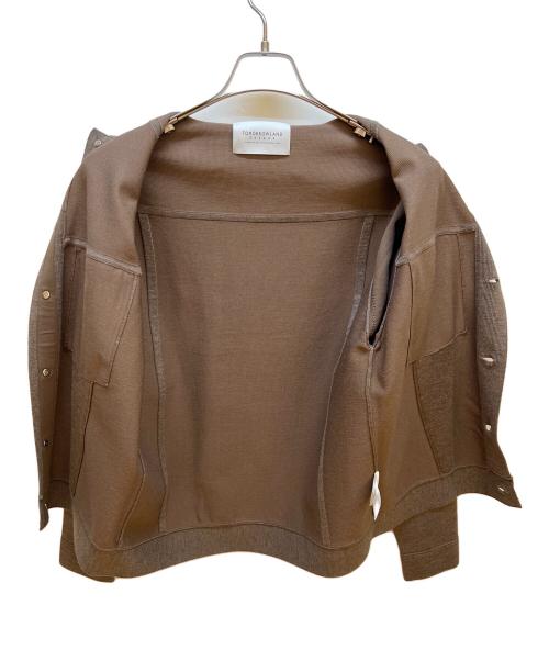 TOMORROW LAND tricot（トゥモローランド トリコ）TOMORROW LAND tricot (トゥモローランド トリコ) ウールニットGジャン ベージュ サイズ:S 未使用品の古着・服飾アイテム