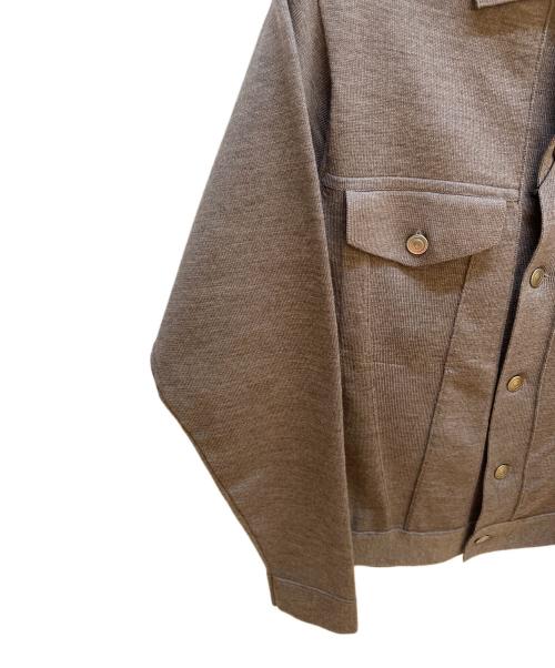 TOMORROW LAND tricot（トゥモローランド トリコ）TOMORROW LAND tricot (トゥモローランド トリコ) ウールニットGジャン ベージュ サイズ:S 未使用品の古着・服飾アイテム