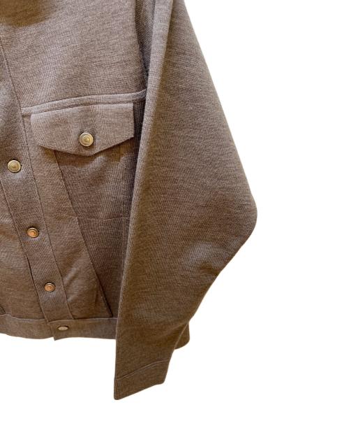 TOMORROW LAND tricot（トゥモローランド トリコ）TOMORROW LAND tricot (トゥモローランド トリコ) ウールニットGジャン ベージュ サイズ:S 未使用品の古着・服飾アイテム