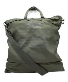 WIND AND SEA（ウィンダンシー）の古着「2WAYショルダーバッグ」｜カーキ