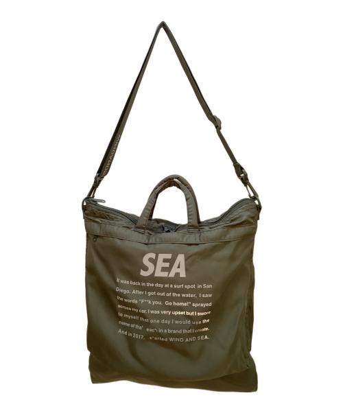 WIND AND SEA（ウィンダンシー）WIND AND SEA (ウィンダンシー) 2WAYショルダーバッグ カーキの古着・服飾アイテム