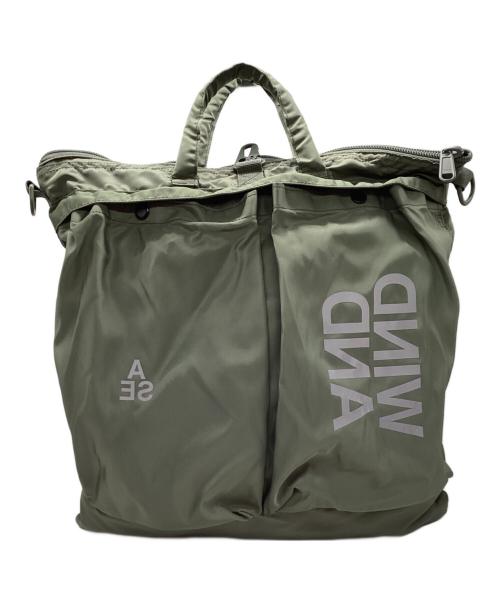 WIND AND SEA（ウィンダンシー）WIND AND SEA (ウィンダンシー) 2WAYショルダーバッグ カーキの古着・服飾アイテム