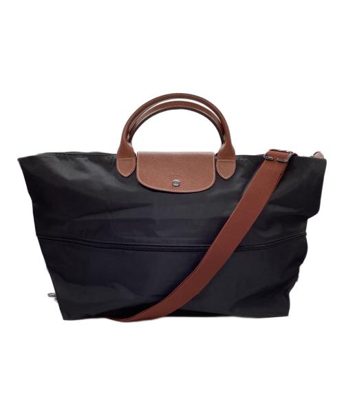 LONGCHAMP（ロンシャン）LONGCHAMP (ロンシャン) ボストンバッグ ブラックの古着・服飾アイテム