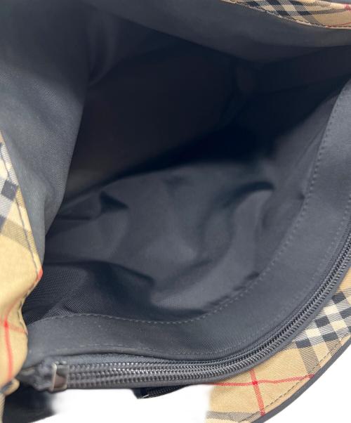 BURBERRY BLUE LABEL（バーバリー ブルー レーベル）BURBERRY BLUE LABEL (バーバリーロンドンブルーレーベル) ショルダーバッグ ブラックの古着・服飾アイテム