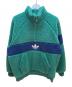 adidas（アディダス）の古着「ボアスウェット」｜グリーン×ネイビー