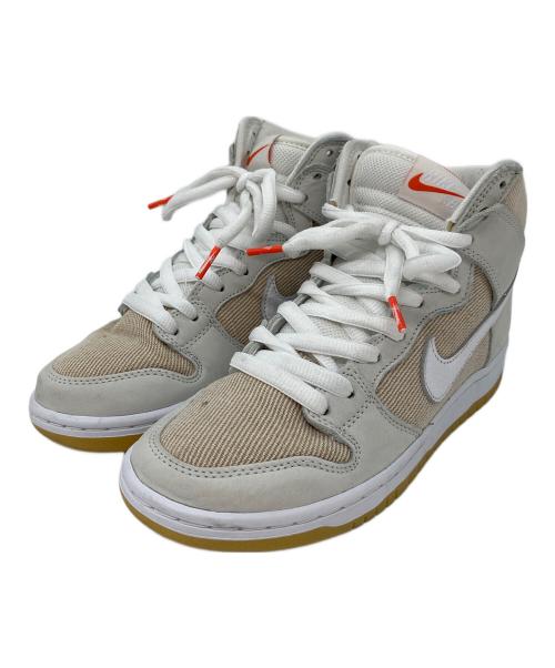 NIKE（ナイキ）NIKE (ナイキ) SB DUNK HI PRO ISO グレー×ベージュ サイズ:SIZE 24cmの古着・服飾アイテム