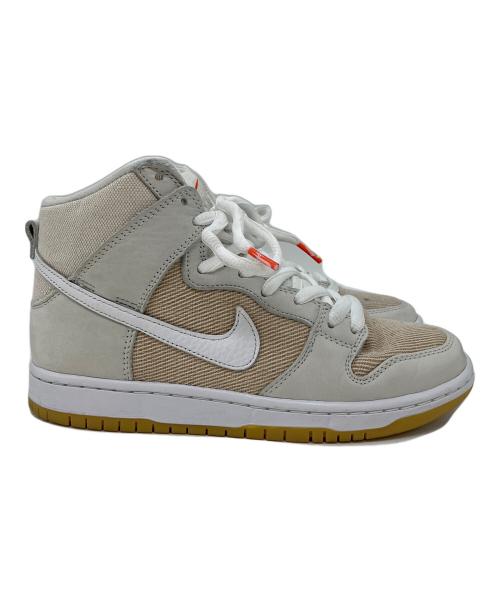 NIKE（ナイキ）NIKE (ナイキ) SB DUNK HI PRO ISO グレー×ベージュ サイズ:SIZE 24cmの古着・服飾アイテム