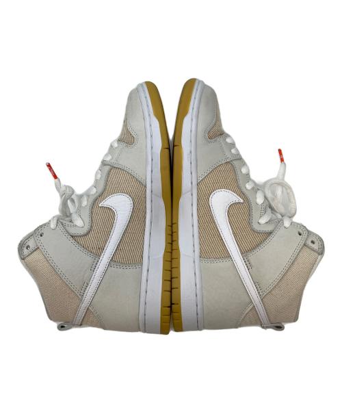 NIKE（ナイキ）NIKE (ナイキ) SB DUNK HI PRO ISO グレー×ベージュ サイズ:SIZE 24cmの古着・服飾アイテム