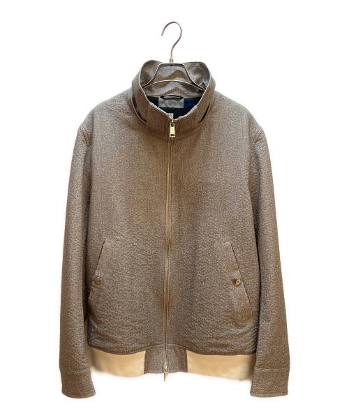 BLACK LABEL CRESTBRIDGE（ブラックレーベル クレストブリッジ）BLACK LABEL CRESTBRIDGE (ブラックレーベル クレストブリッジ) ジップジャケット グレー サイズ:LLの古着・服飾アイテム