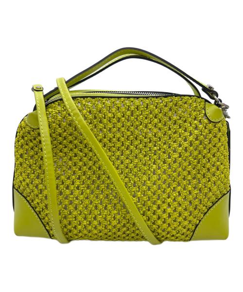 GIANNI CHIARINI（ジャンニ キアリーニ）GIANNI CHIARINI (ジャンニ キアリーニ) 2WAYバッグ イエロー 未使用品の古着・服飾アイテム