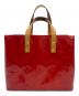 LOUIS VUITTON (ルイ ヴィトン) ハンドバッグ/ヴェルニ・リードPM ルージュ：30000円