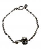 GUCCIグッチ）の古着「ダブルGキーブレスレット」