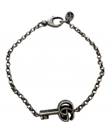 中古・古着通販】GUCCI (グッチ) ダブルGキーブレスレット｜ブランド